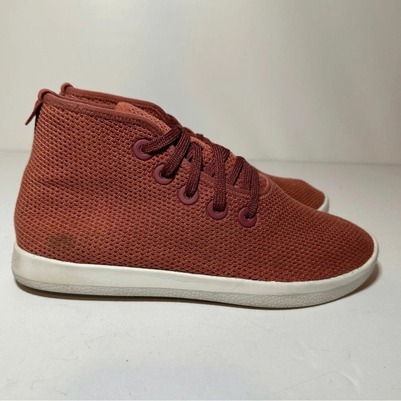 Allbirds Tree Toppers Mens 9 Orange High Top Lace Up Sneakers TT (269 Box 30) - Picture 9 of 9